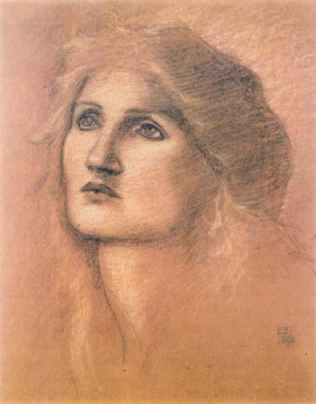 Burne-Jones, Sir Edward Coley Young Woman